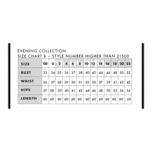 La Femme Style 25206 Pewter Gown Size 16 - Picture 8 of 8